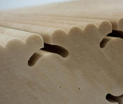 Materasso in poliuretano bioflex traspirante